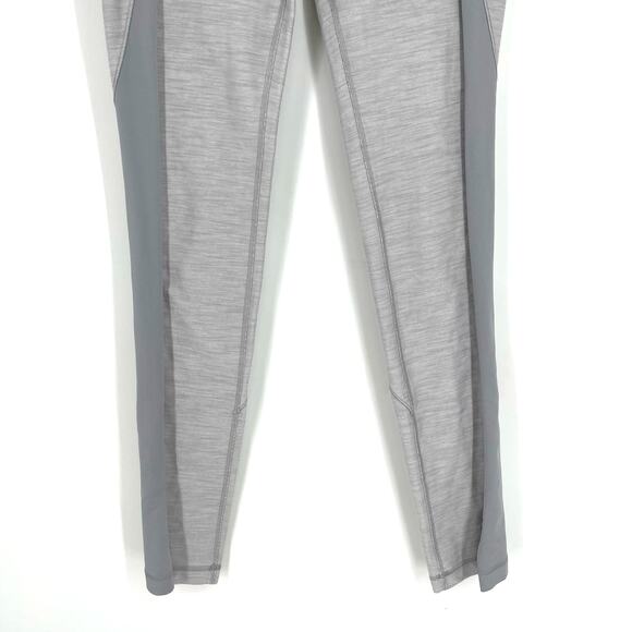 Lululemon Straight To The Studio Pant Reversible Slub Denim Silver Size 8 - Picture 5 of 9